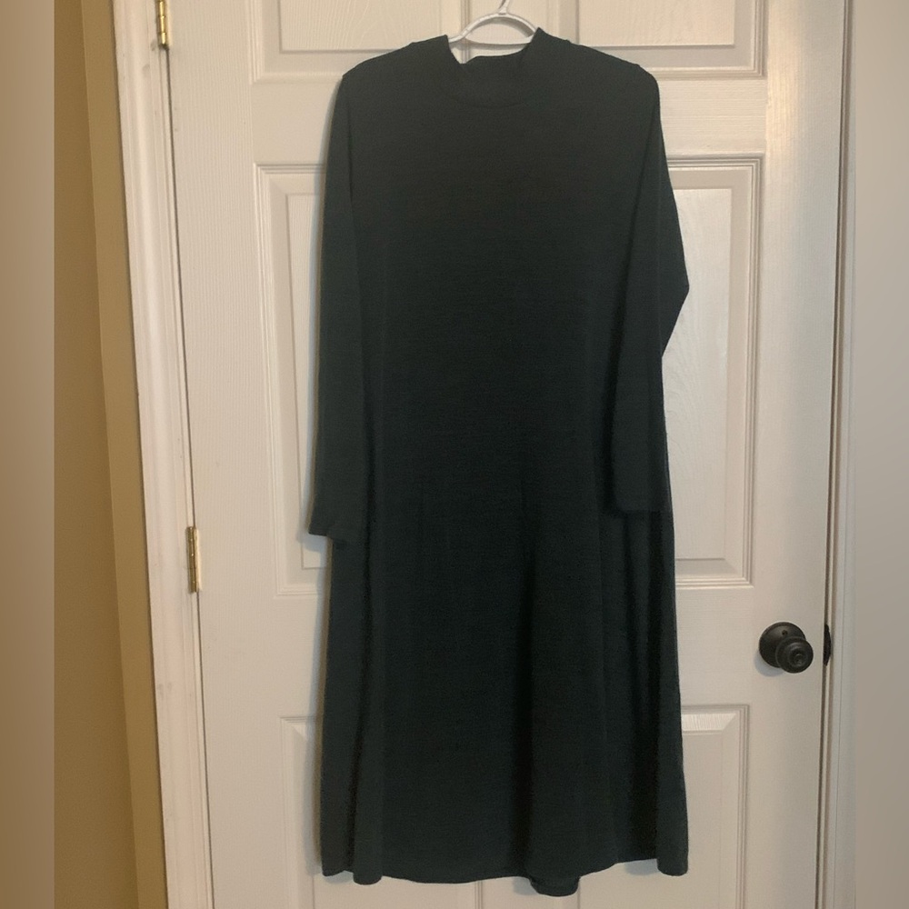 Green Sweater Dress